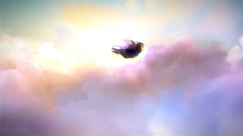 Wallpaper Cloud Atmosphere Sky Purple Sunlight Wing Feather