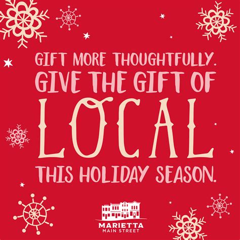 Holiday Shop Local Campaign — Marietta Main Street