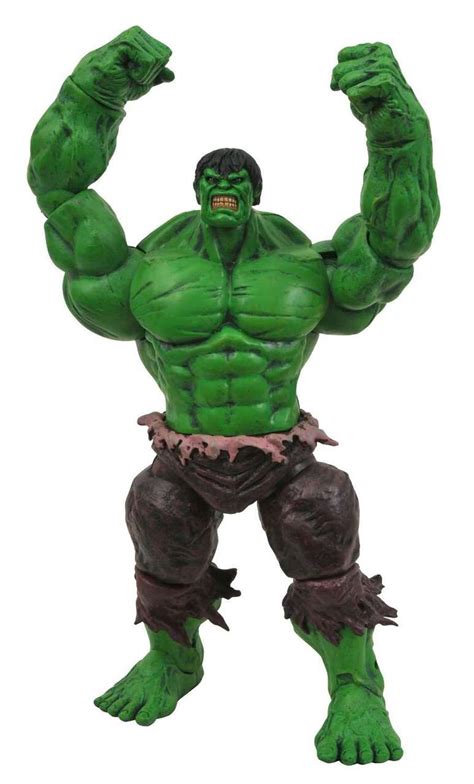 Marvel Marvel Select Incredible Hulk 10 Action Figure Green Diamond Select Toys Toywiz
