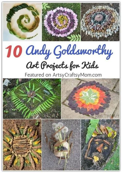 10 Amazing Andy Goldsworthy Art Projects For Kids
