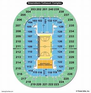 Greensboro Coliseum Seating Chart Seating Charts Tickets