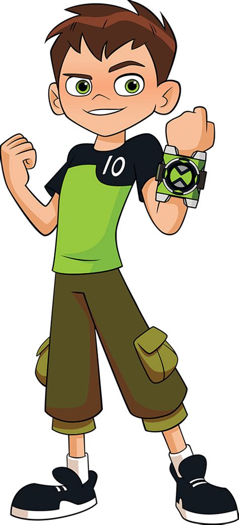 I know you've heard of me, c'mon, i'm ben tennyson! Check out this transparent Ben 10 showing strength PNG image
