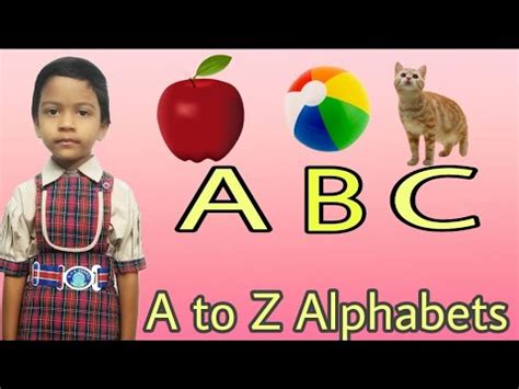 And that letter is only a few hundred years old. A to Z Alphabets and Words Learn Alphabet A to Z - YouTube