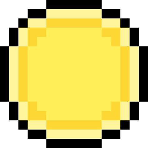 Transparent Coin Pixel Art Im Wondering If There Is Any Way To