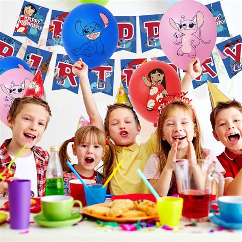 Lilo Stitch Party Supplies Stitch Happy Birthday Party Decorations Lilo