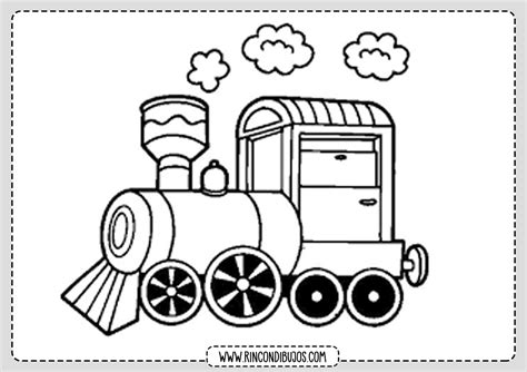 Dibujo De Trenes Para Colorear Rincon Dibujos Dibujo Tren Tren Images