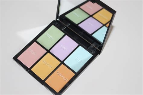 Sleek Colour Corrector Palette Review And Swatches
