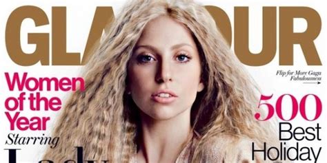 lady gaga slams her own glamour cover calls out damaging use of photoshop huffpost