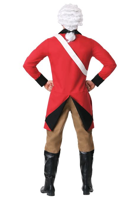 Mens British Redcoat Costume Historical Costumes