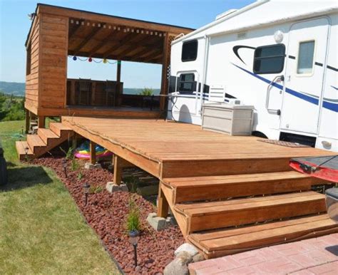 I wouldn't be towing my trailer a lot, maybe just weekend trips. 148 best Seasonal Campsite Ideas images on Pinterest ...