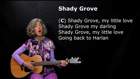 413 — Shady Grove C Chord Beginning Guitar Strumming And Chords
