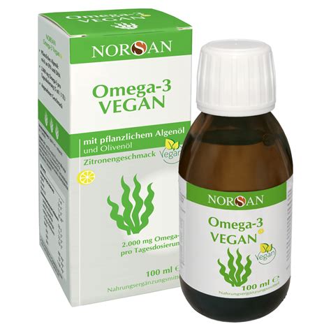 Norsan Omega 3 Vegan Flüssig 100 Milliliter Medpex