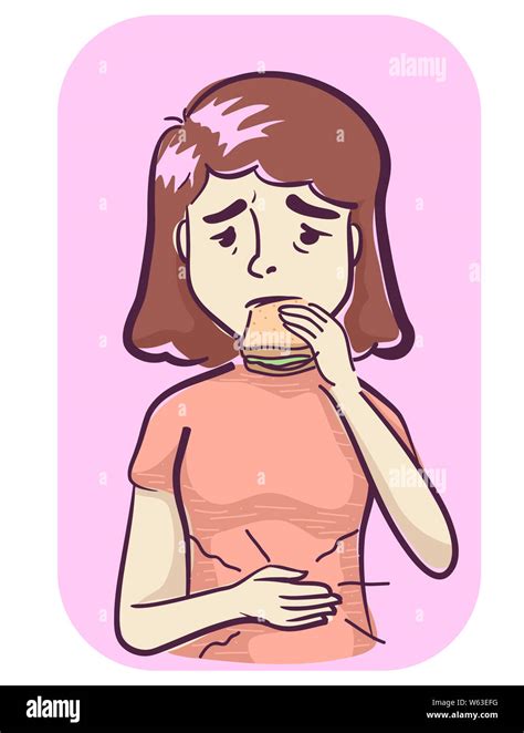 Grumbling Stomach Clipart