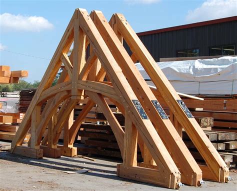 Timber Frame Gallery Of Trusses New Energy Works Mimari Detaylar