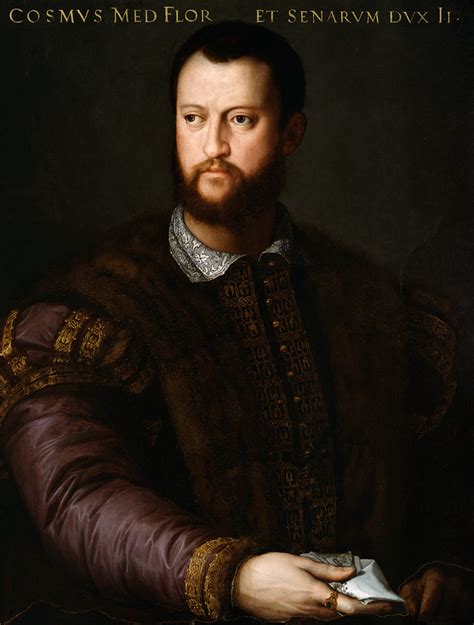 Cosimo I De Medici Paintby Bronzino Agnolo Bronzino