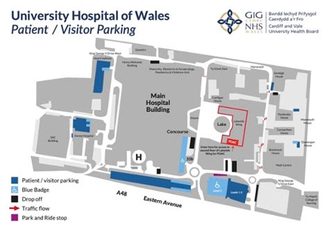 Uhw Poac Map Cardiff And Vale University Health Board