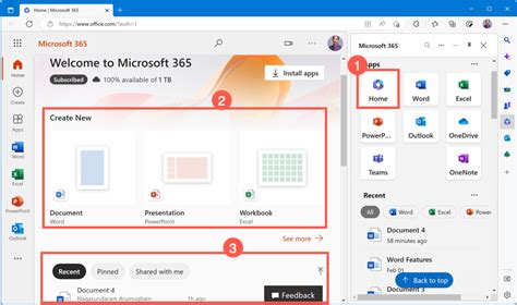 How To Use Online Office Apps In Microsoft Edge Webnots