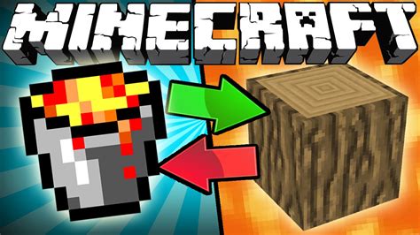 How do you collect lava in minecraft? If Lava and Wood Switched Places - Minecraft - YouTube