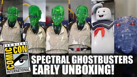 Early Review Spectral Real Ghostbusters Box Set Sdcc Exclusive