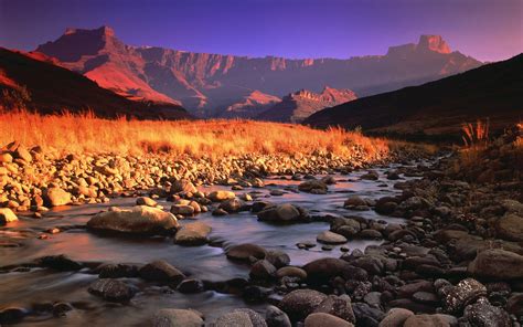Pebbles Beautiful South African Landscape Hd Wallpaper
