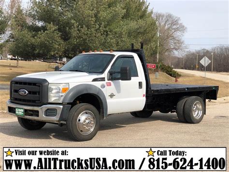 2011 Ford F 550 Flatbed Truck 390hp Automatic For Sale 333239