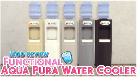 Functional Water Cooler Mod EspaÑol Los Sims 4 Mod Review