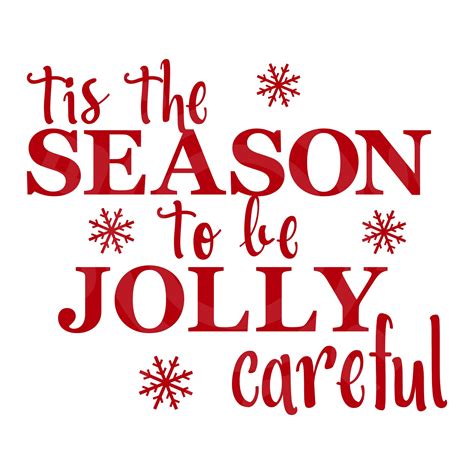 Tis The Season To Be Jolly Careful Svg Christmas 2020 Svg Etsy