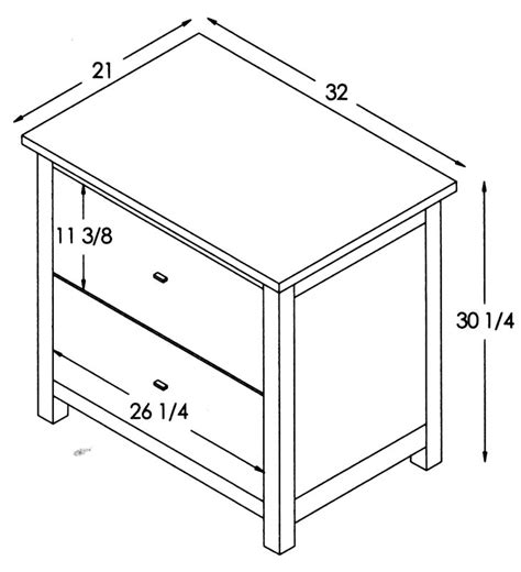 In the most simple context, it is an enclosure for drawers in which items are stored. Lateral file cabinet dimensions - Furniture table styles