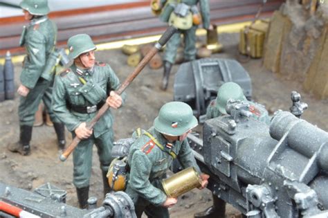 135 Dragon Diorama Fixed Artillery International Scale Modeller