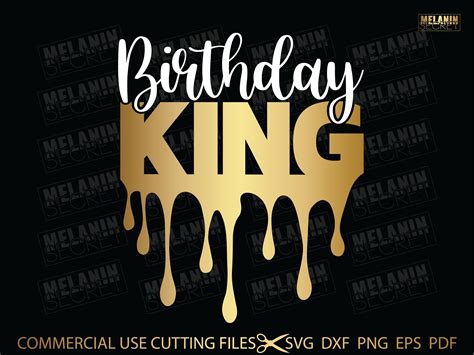 Birthday King Svg Birthday Svg Birthday King Svg Birthday Etsy Uk
