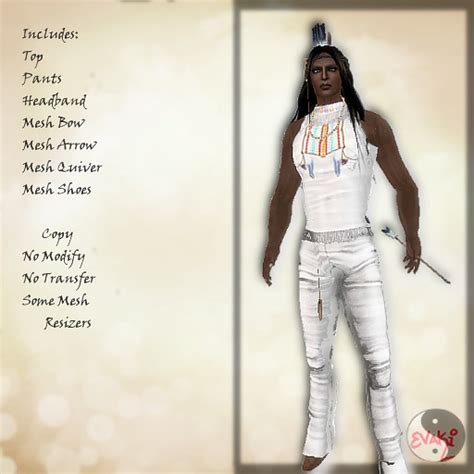 Second Life Marketplace Evaki American Indian Male White
