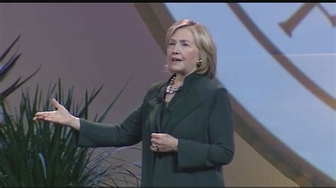 Heckler Interrupts Hillary Clinton Speech