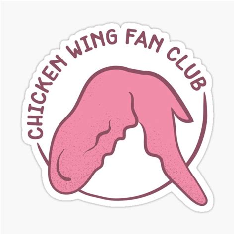 Chicken Wing Stickers Redbubble