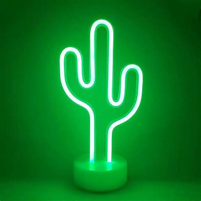 Neon Cactus Sign Lights Led Wall Decor