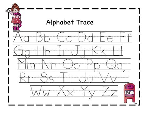 Tracing Alphabet Letters Worksheets