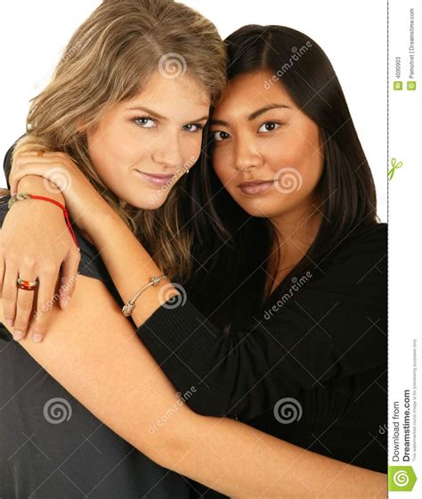 Best Friend Hugging 2 Stock Image Image Of Happy Chinese