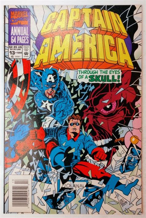 Captain America Annual Comic Books Modern Age