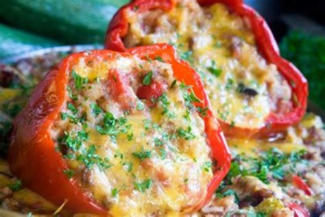 Cheese Recipes Grilled Cheesy Stuffed Peppers