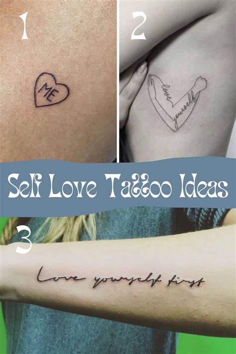 Self Love Tattoo Quotes Ideas Love Yourself Tattoo Glee