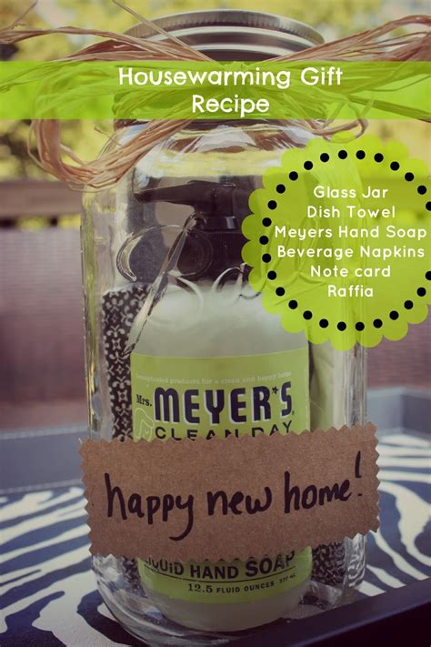 When you roll up to the housewarming party ready to treat your friend to the home decor and home activity gifts. Mason Jar Housewarming Gift "Recipe" - Southern State of Mind