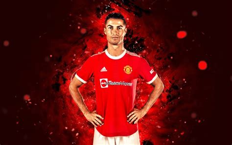 Télécharger Fonds Décran Cristiano Ronaldo Manchester United 2021 4k