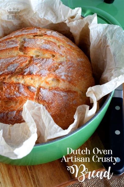 Dutch Oven Artisan Crusty Bread Lord Byrons Kitchen Artisan Bread