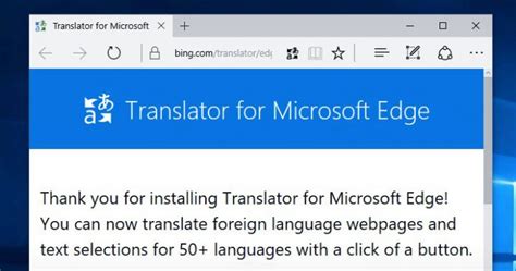 How To Translate Web Pageswebsite With Edge Microsoft Translator