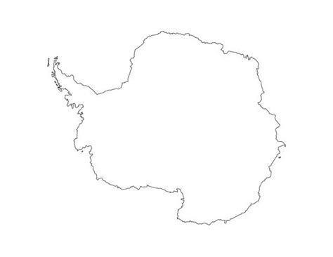 Printable Antarctica Map Printable Maps Printables Antarctica