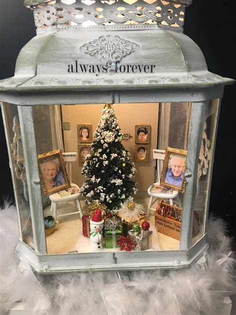 Maybe you would like to learn more about one of these? Lighted Christmas lantern memorial for two..lighted tree ...