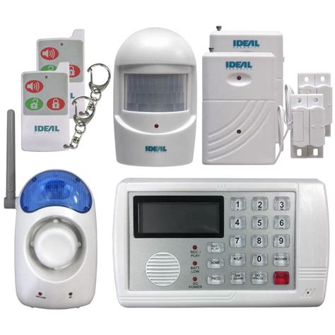 Ideal Security 7 Piece Wireless Home Security Alarm System With