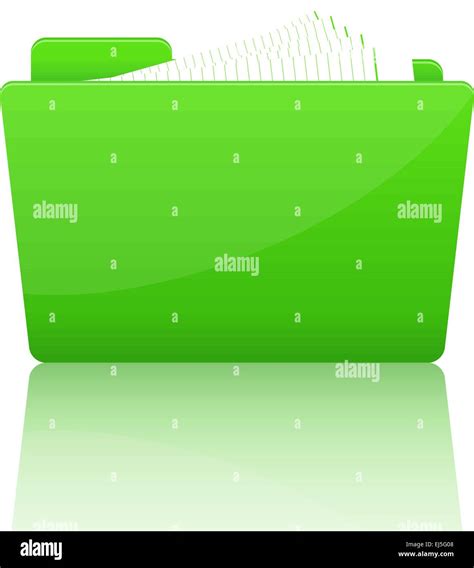 Download File Folder Icon 3d Stock Vector Images Alamy