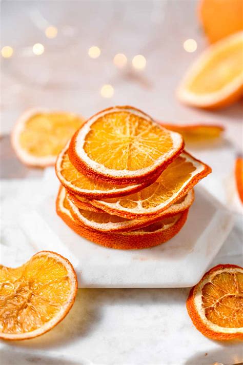 How To Dehydrate Orange Slices In The Oven Or Air Fryer