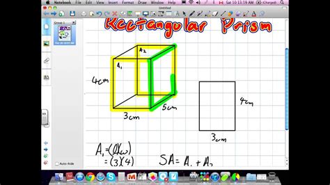 2 are 6x7, 2 are 2x6 unit 5: Surface Area and Volume of a Rectangular Prism Grade 7 Nelson Chapter 11 02:18:12 - YouTube