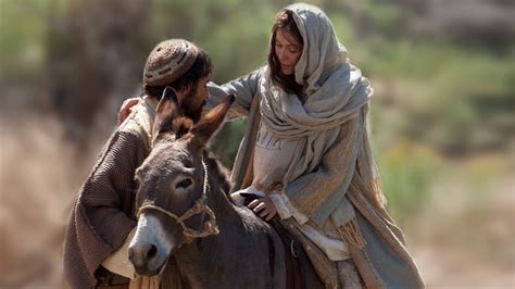 Mary And Joseph Travel To Bethlehem